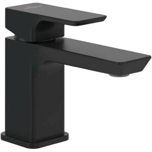 Villeroy und Boch Villeroy et Boch Subway 3.0 monocommande mitigeur lavabo TVW112001001K5 sans garniture de vidange , noir mat