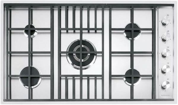 BARAZZA plaque de cuisson LAB 1PLB5 (Inox - Grilles et bruleurs en fonte)