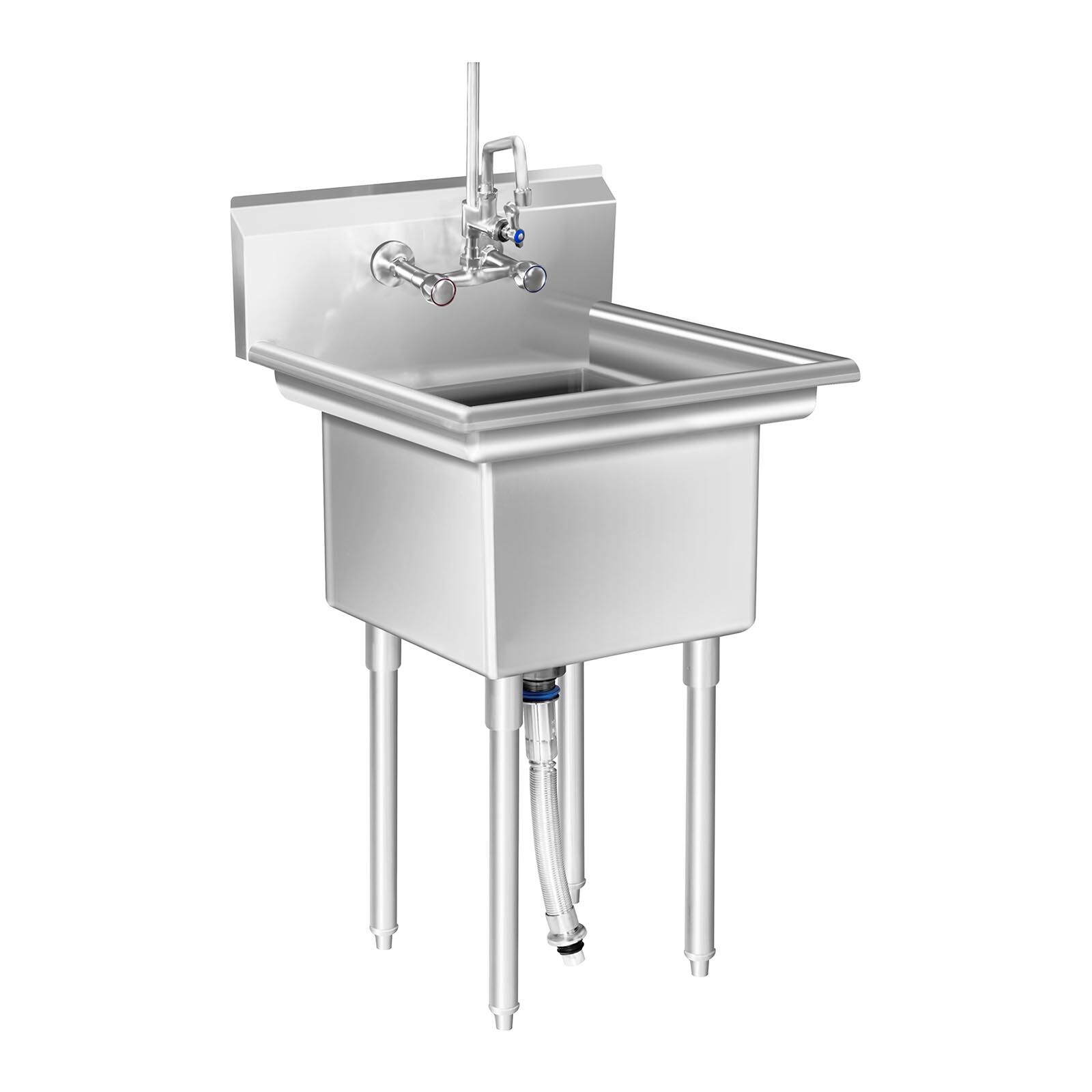 Royal Catering Commercial Sink – 1 Compartment – 58 x 60 x 110 cm