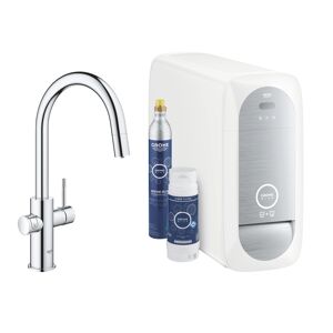 Grohe Blue HOME - Sistema di filtraggio acqua - Doccino Estraibile - INSTALLAZIONE INCLUSA - 31541000