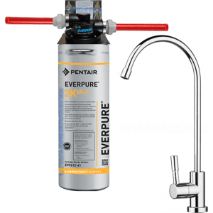 Depuratore Acqua Kit Everpure 2k Plus Con Testa Ql2b E E Rubinetto Kit Everpure 2k Plus Con Testa Ql2b E Rubinetto