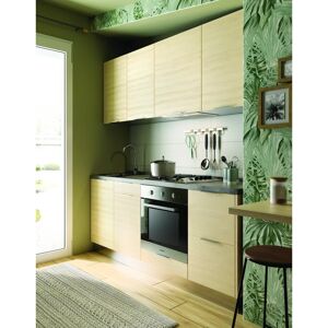 DELINIA Zoccolino per mobile cucina in pvc L 300 cm x H 100 mm, spessore 14 mmalluminio