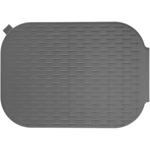 Leroy Merlin Tappeto protettivo per lavello in silicone grigio L 27 x P 39 cm