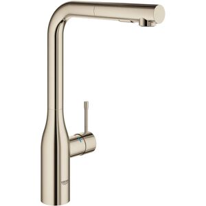 Grohe Miscelatore da cucina Essence alto dritto argento,  cromato