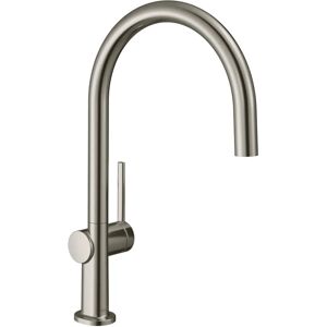 Hansgrohe Rubinetto da cucina Talis M54 collo di cigno argento,  pvd