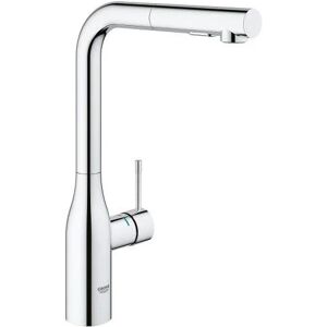 Grohe Essence Miscelatore monocomando per lavello con doccia estraibile, 2 getti, cromo (30270000)