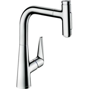 Hansgrohe Talis Select M51 miscelatore monocomando da cucina 220, doccia estraibile, 2jet