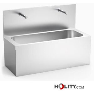 Lavabo Chirurgico 2 Utenze In Inox H509_96