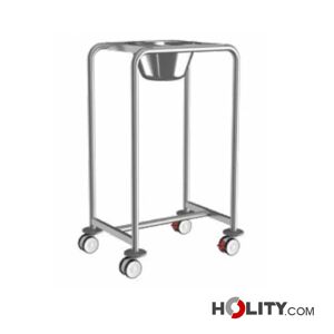 Carrello Porta Catini In Acciaio Inox H624_02