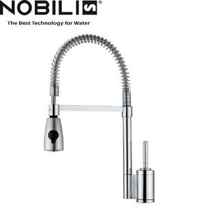 Nobili Miscelatore Monocomando Lavello Orientabile Cromo Serie Billy Cod.Oz45300cr