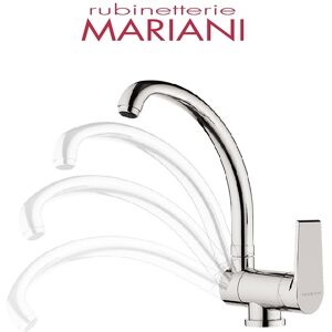 Mariani Miscelatore Monocomando Monoforo Lavello Canna Girevole Artic 510/at