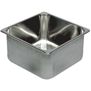 Lavello rettangolare in acciaio inox M3