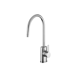 PAFFONI Miscelatore monocomando per lavello con canna orientabile serie Berry BR180CR Cromato Ottone