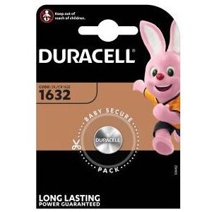 (1 Confezione) Duracell Spec. Batterie 1pz Bottone DL1632