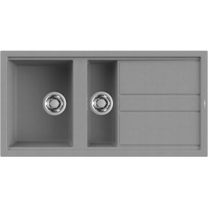 Elleci Lavello da incasso Best 475 Granitek Grigio Cemento LGB47548