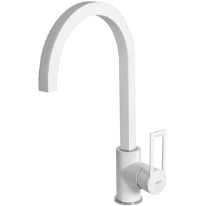 Elleci Rubinetto Miscelatore Cucina Bridge Keratek Plus White Bianco Assoluto MKKBRI96