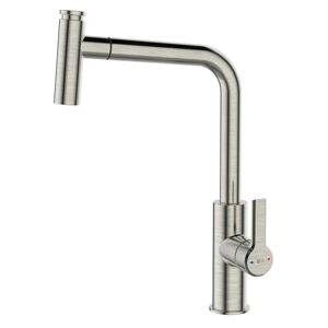 essebagno miscelatore lavello  essemano inox doccetta estraibile cartuccia ø 35 mm