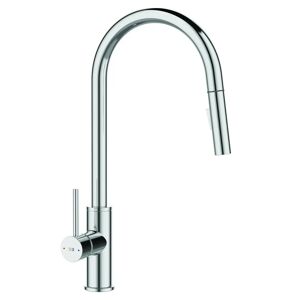 Essebagno MISCELATORE LAVELLO  FOGA  CROMO  DOCCETTA ESTRAIBILE CARTUCCIA CERAMICA Ø 35 mm