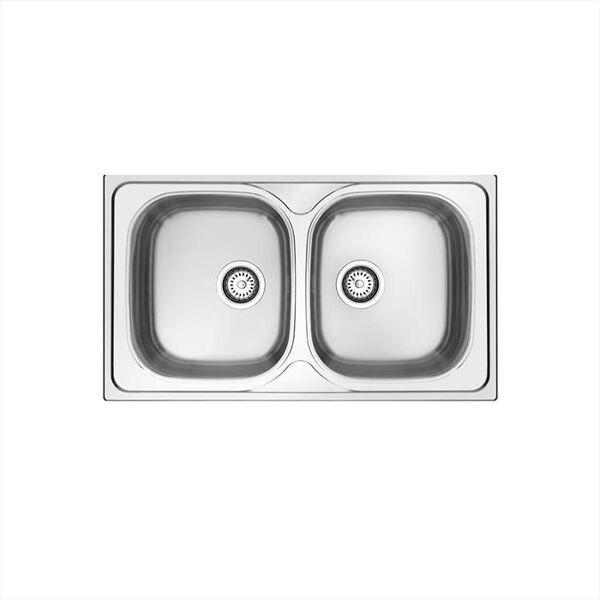 glem gas lavello 2 vasche l286x3-inox