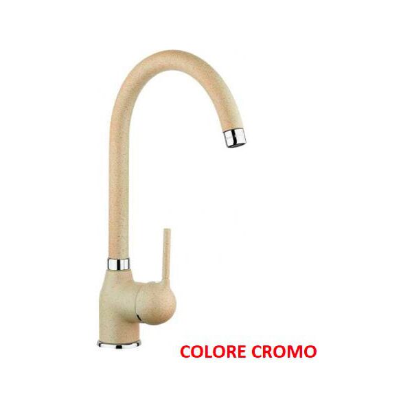argo 2521-01 outlet - miscelatore cucina rubinetto monocomando colore cromo - 2521-01