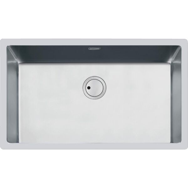 foster 3357 850 lavello cucina 1 vasca sottotop larghezza 75 cm materiale acciaio inox finitura spazzolato - 3357 850 s4001