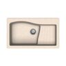 Toscohome Lavello 86x50 cm in quarzo monovasca colore avena - New Ascend