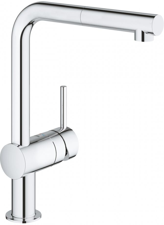 Grohe Minta Miscelatore Monocomando Con Doccia Estraibile Per Lavello