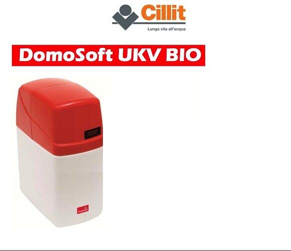 Cillit Addolcitore Acqua Cabinato Volumetrico Elettronico Domosoft 10 Ukv-Bio