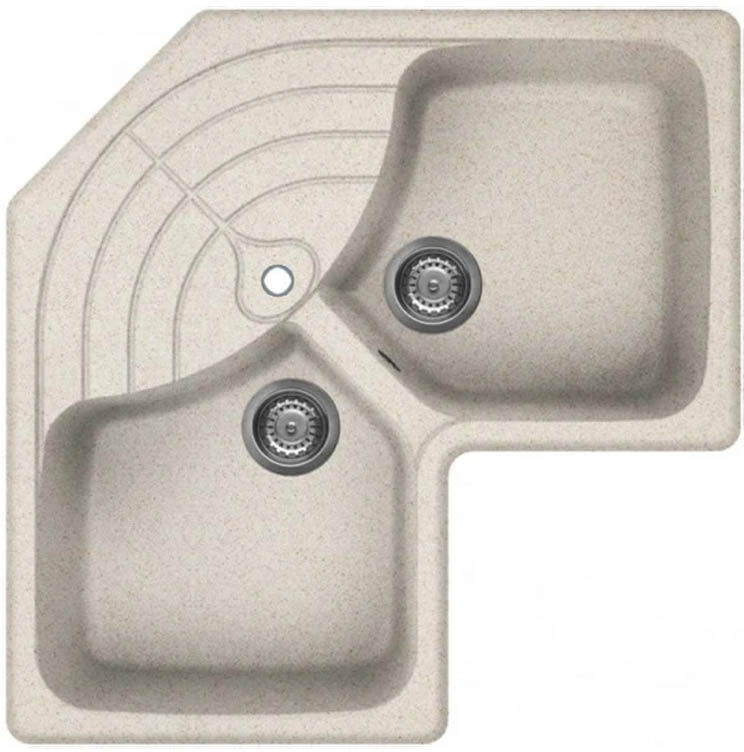 Elleci Lavello Angolare da incasso Master CORNER Avena LGMCOR51