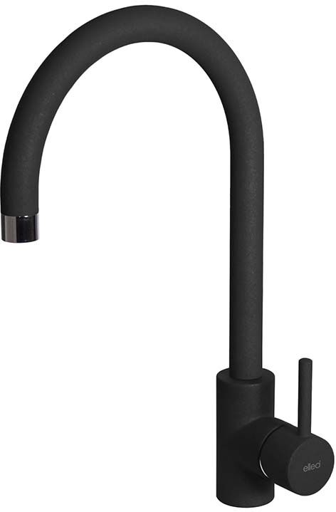 Elleci Rubinetto Miscelatore Cucina Cloud Keratek Plus Black Nero Assoluto MKKCLO86