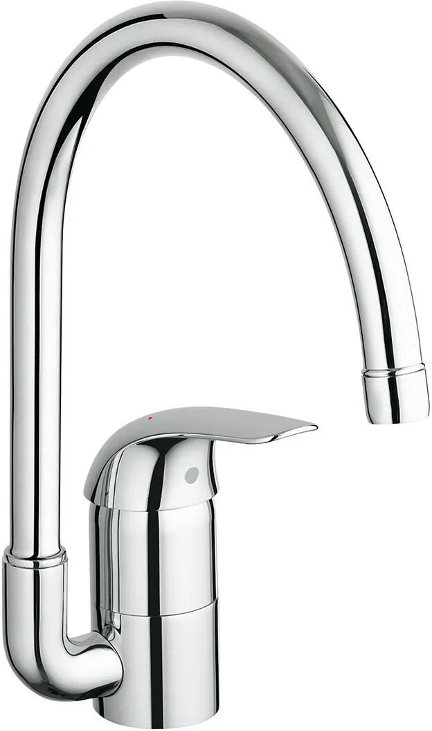 Grohe MISCELATORE LAVELLO  EUROECO CROMO BOCCA ALTA AD ARCO CARTUCCIA Ø 46 mm 32752000