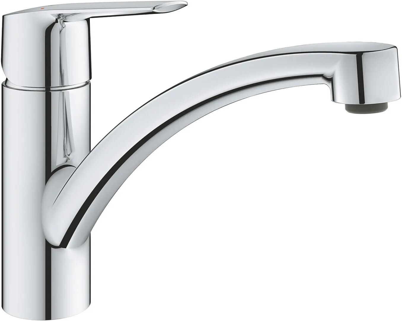 Grohe Start Einhand-Spültischbatterie 1/2" flacher Auslauf Start H: 184 Ausladung 17,7 cm chrom 30530002