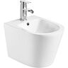 Aquore BTW Turijn opgehangen bidet mat wit   10 jaar garantie   Afmetingen: 515 mm x 360 mm x 345 mm