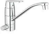 Grohe Eurosmart C Spültisch-Einhandbatterie mit Geräteabsperrung Eurosmart Cosmopolitan mit Geräteabsperrventil H: 18,3 Ausladung: 23,9 cm 31161000