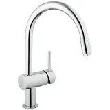 Grohe Minta Einhand-Spültischarmatur mit EcoJoy Technologie Minta mit EcoJoy Technologie chrom 3291800E