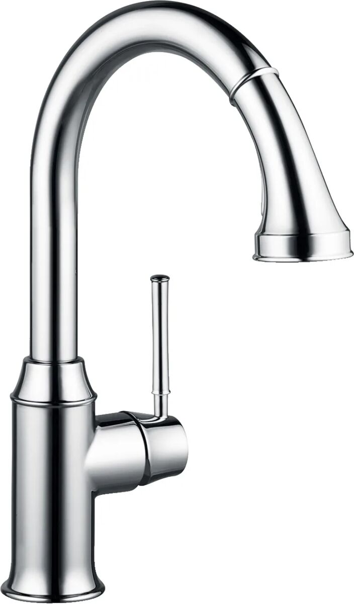 Hansgrohe Spültischmischer M5316-H240 mit sBox und Ausziehbrause M53 H: 38 Ausladung 22,2 cm chrom 73870000