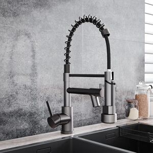 Belfry Kitchen Lippencott Pull Down Single Lever Monobloc Tap gray 16.92 H x 25.5 W x 10.0 D cm