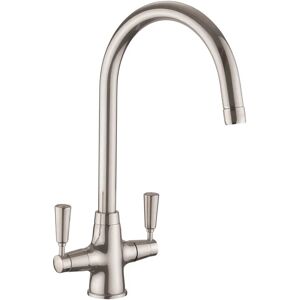 Rangemaster Twin Lever Monobloc Tap gray 35.9 H cm