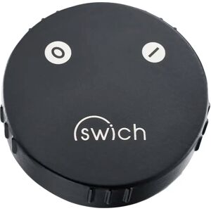 Abode Swich Round Handle Water Filter Tap Converter (Classic Filter) black 5.3 W x 5.3 D cm