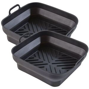 Tower Airfryer Pack of 2 Square Foldable Trays