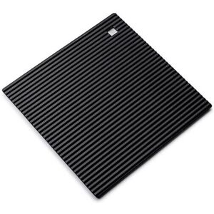 Silicone Heat Resistant 18cm Trivet Mat Black - Zeal