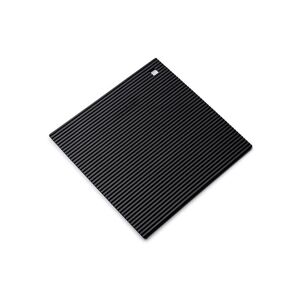 Zeal - Silicone Heat Resistant 22cm Trivet Mat Black