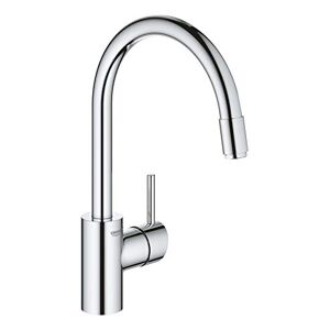 Grohe Concetto Single-Lever Sink Mixer Tap, 32663003, Chrome