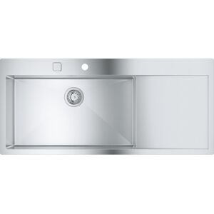 Grohe 31581SD1 K1000 1BLH1160 116cm Single Bowl Sink Left Hand Bowl - STAINLESS STEEL