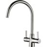 Smeg LUCCA-SS Stainless Steel Mixer Tap - Stainless Steel