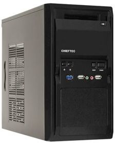 Chieftec LIBRA LT-01B GAMING MINI TOWER W/O PSU 1x USB 3.0 2x USB 2.0 Mic-in Audio-out AZALIA / HD-Audio