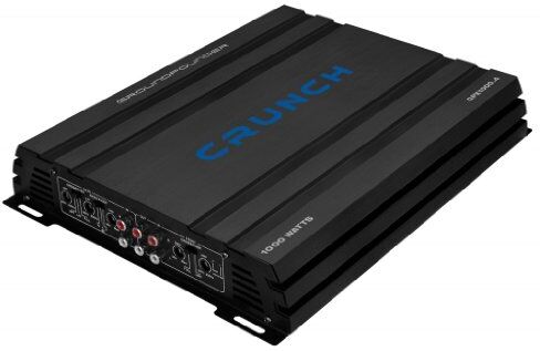 GPX1000.4 Crunch  4.0 Car Wired Black audio amplifier Crunch , 4.0 channels, A/B, 0.05%, 100 dB, 0-12 dB, 20000