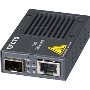 CTS MCT-5002SFP - Medienkonverter, 10 Gigabit Ethernet, SFP