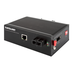 Intellinet INT 508322 - Medienkonverter, Fast Ethernet, SC, Singlemode