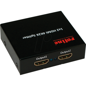 ROLINE 14013555 - 2-Port HDMI Splitter